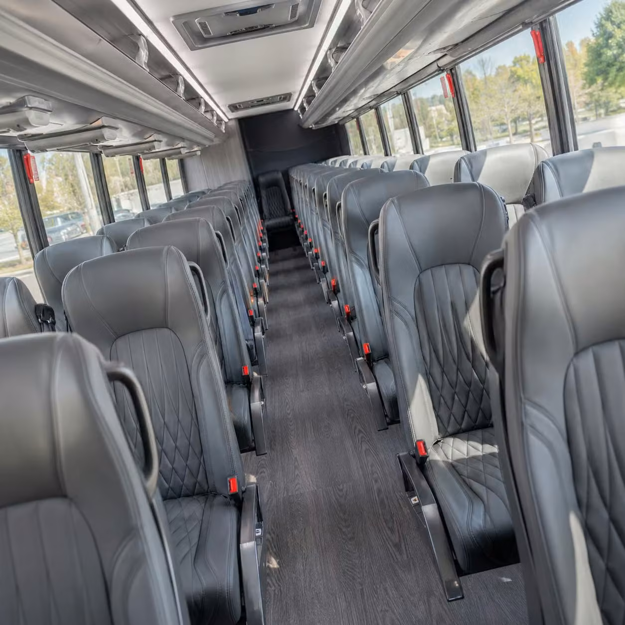 30 passenger minibus interior